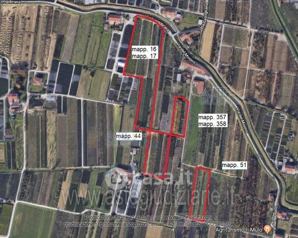 Terreno agricolo in commerciale in Via del Mosino