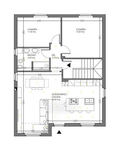 Appartamento in residenziale in Via Montemagno
