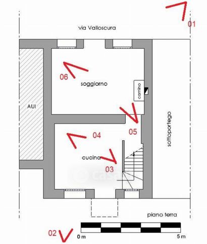 Appartamento in residenziale in Via Valloscura 9