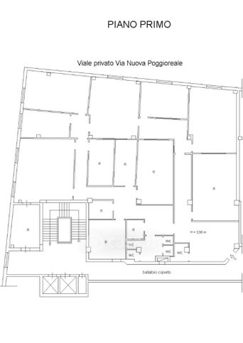 Ufficio in commerciale in Via Nuova Poggioreale