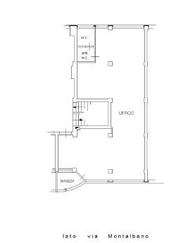 Ufficio in commerciale in Via Montalbano 67