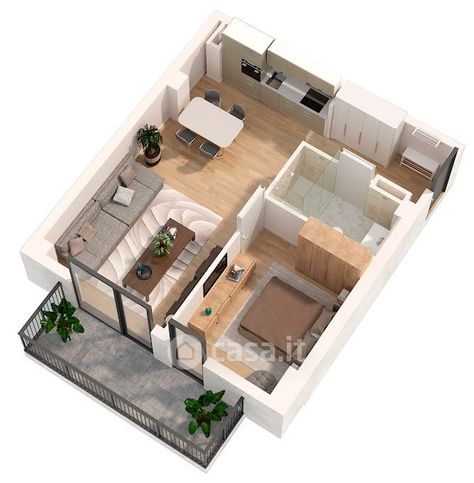 Appartamento in residenziale in Via Portuense