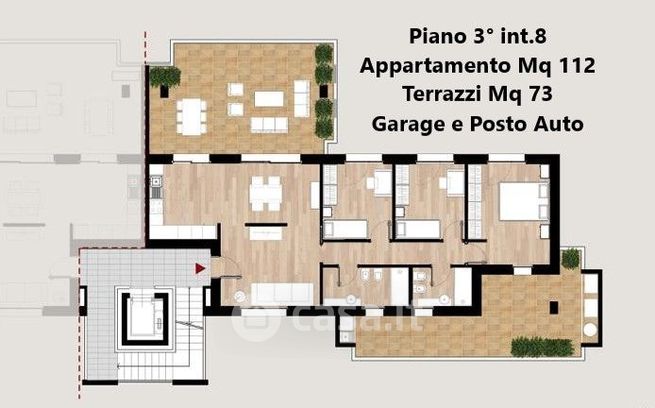 Appartamento in residenziale in Via V. Bellini