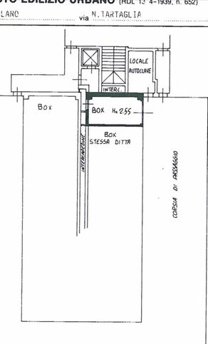 Garage/posto auto in residenziale in Via Nicolò Tartaglia 11