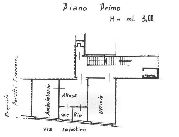 Ufficio in commerciale in Via Sabotino