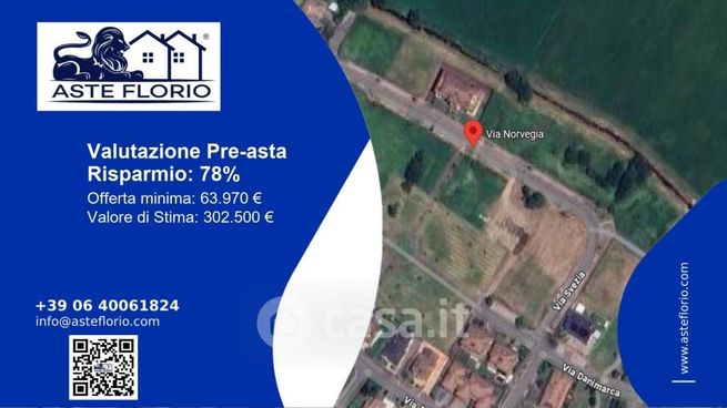 Terreno edificabile in residenziale in Via Norvegia