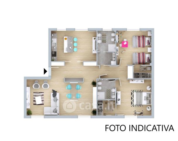 Appartamento in residenziale in Via Giovanni Torti