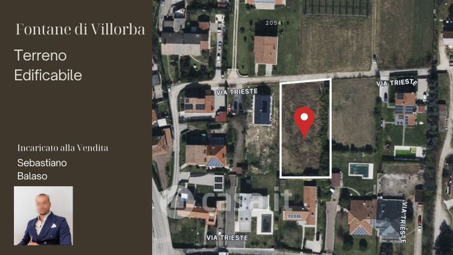 Terreno edificabile in residenziale in Via Trieste
