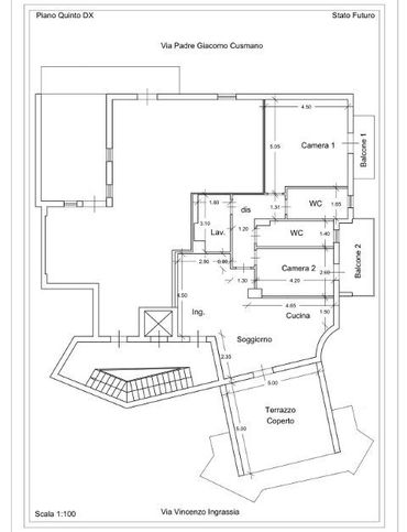 Appartamento in residenziale in Via Vincenzo Ingrassia
