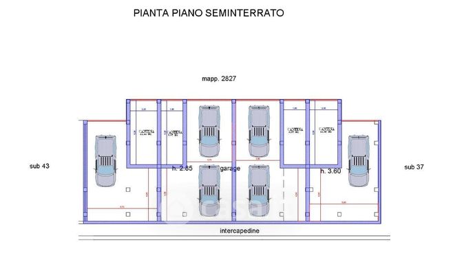 Box/posto auto in residenziale in Via E. de Fabris 40