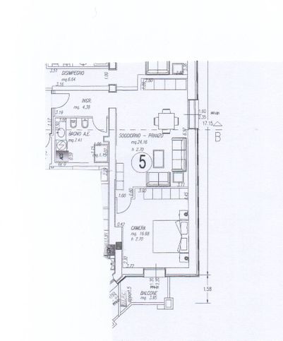 Appartamento in residenziale in Viale Regina Elena 37