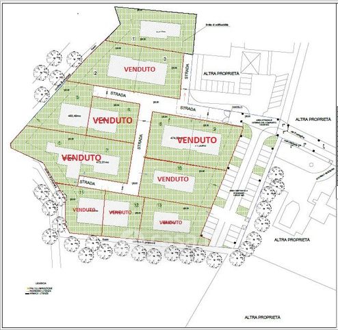 Terreno agricolo in commerciale in Via Posteghe