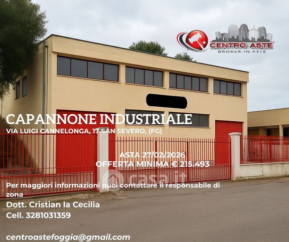 Capannone in commerciale in Via Luigi Cannelonga