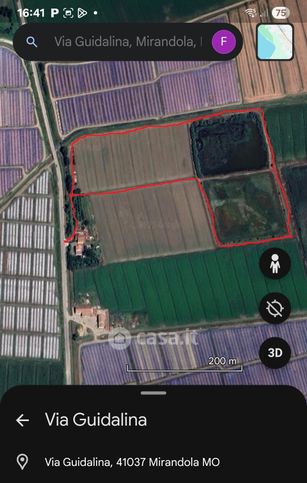 Terreno agricolo in commerciale in Via Guidalina 19