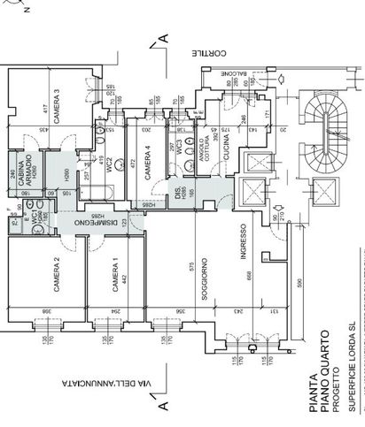 Appartamento in residenziale in Via dell'Annunciata 27