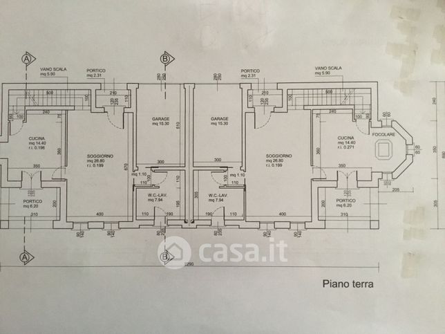 Casa bi/trifamiliare in residenziale in Via Grande di Carbonera