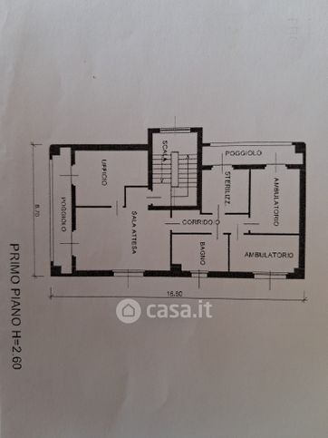 Ufficio in commerciale in Via Barbazan