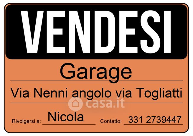 Garage/posto auto in residenziale in Via Pietro Nenni