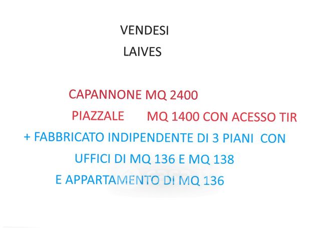 Capannone in commerciale in