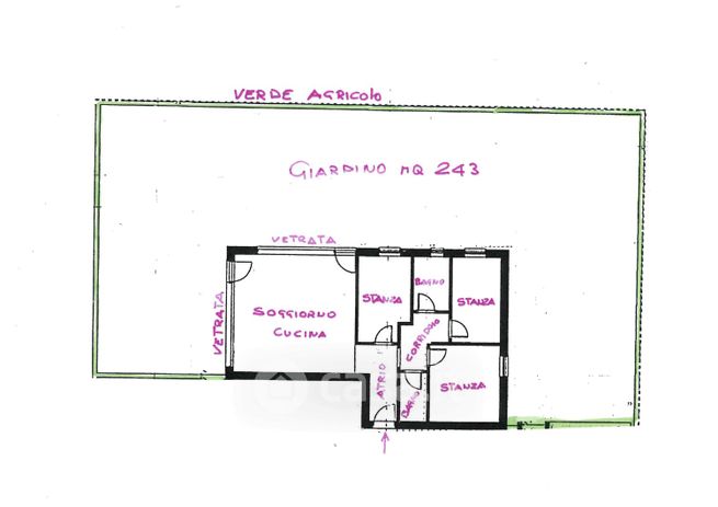Appartamento in residenziale in