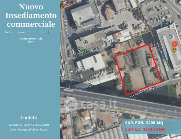 Terreno edificabile in residenziale in Via Oberto D'oria 1