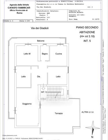 Attico/mansarda in residenziale in Via dei gladioli