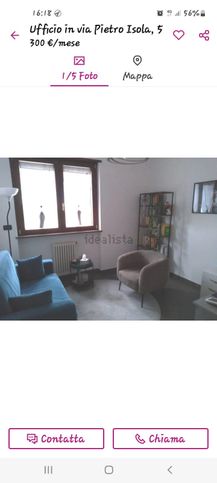 Ufficio in commerciale in Via Pietro Isola 5