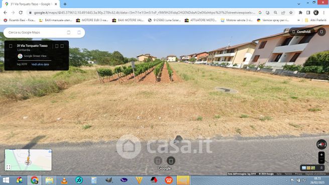 Terreno edificabile in residenziale in via Tasso 1