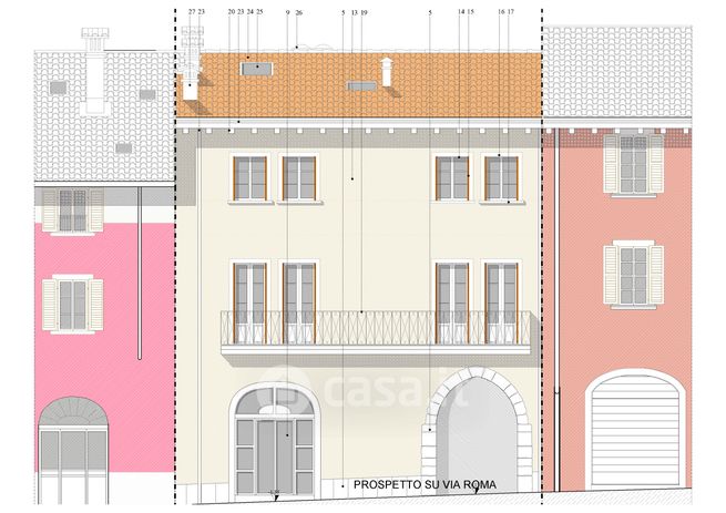 Casa bi/trifamiliare in residenziale in Via Roma 87