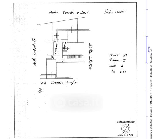Appartamento in residenziale in Via Curzio Rufo