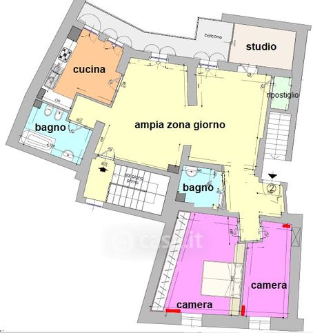 Appartamento in residenziale in Via Giuseppe Garibaldi 30