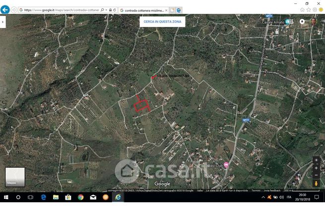 Terreno agricolo in commerciale in Via Contrada Catena