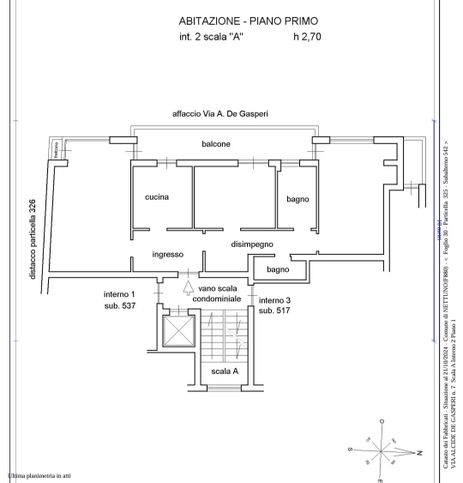 Appartamento in residenziale in Via Alcide de Gasperi 7