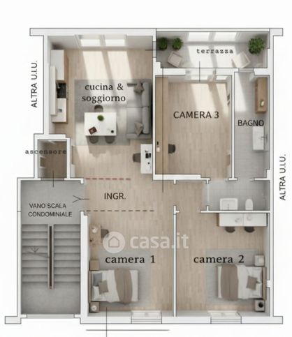 Appartamento in residenziale in Via San Bartolo in Tuto