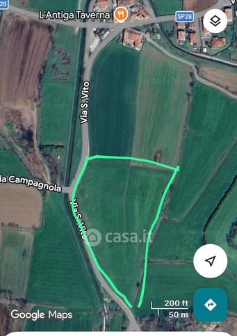 Terreno agricolo in commerciale in Via San Vito 10