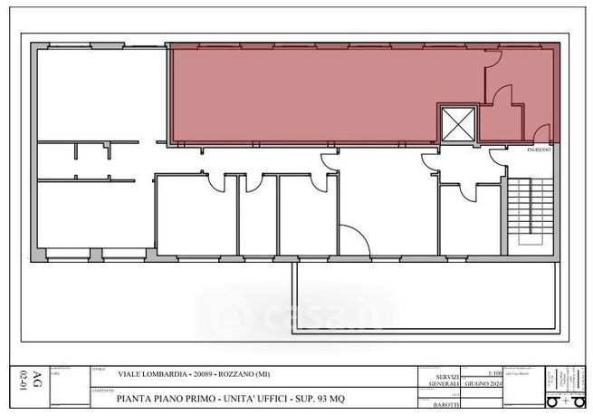 Ufficio in commerciale in Viale Lombardia 34