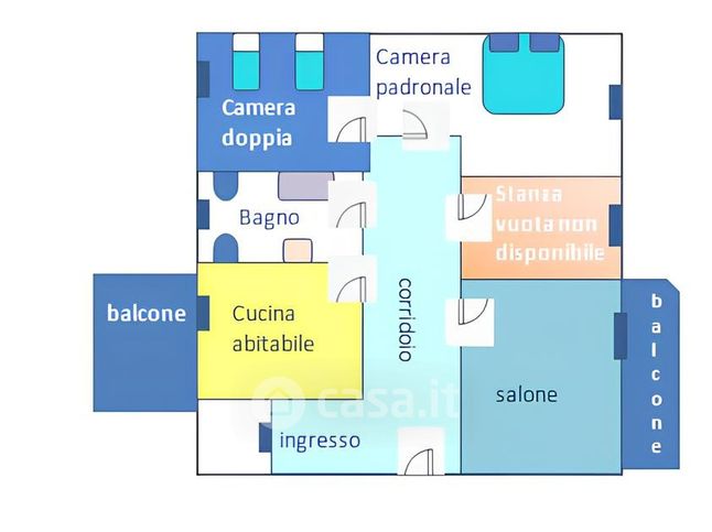 Appartamento in residenziale in Via Canino