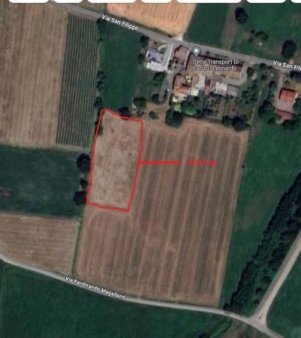 Terreno agricolo in commerciale in Via San Filippo