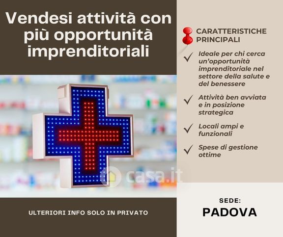 Attività/licenza (con o senza mura) in commerciale in 