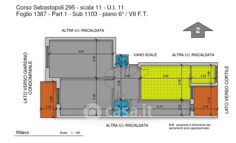 2 stanze doppie in Mirafiori Nord, foto 7 di 7