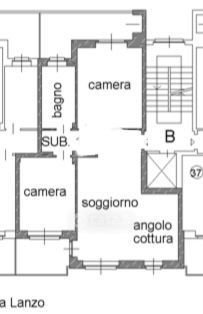 Trilocale in Madonna di Campagna, foto 19 di 19